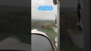 ⁠Passenger view of Skyranger sideslip over the trees 17 Top Field Kernan by stephenmcveigh54 👏 [upl. by Hepsiba636]