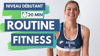 Routine FITNESS Débutant 🏋🏼‍♀️ 20 MIN FULL BODY [upl. by Udell]