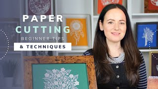 Paper Cutting Beginner Tips amp Techniques With Emma Boyes [upl. by Croydon]