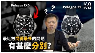 全新 Pelagos FXD 究竟 和 Pelagos 39 有甚麼分別呢？ Tudor 帝舵 Pelagos FXD [upl. by Mallissa]