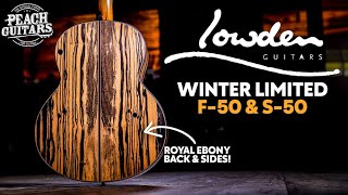 Our Favourite Lowdens Yet  Lowden Winter Limited F50 amp S50 [upl. by Eelana530]