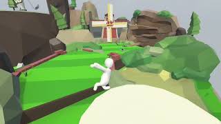 Cool skip for golf level Human Fall Flat tutorial [upl. by Airetnahs]