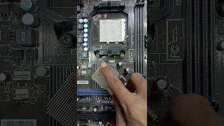 MSI motherboard AMD processor install shorts short shortvideo shortsfeed shortsviral [upl. by Jaddo]