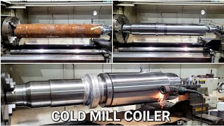 Cold Mill Coiler  CNC Machining [upl. by Nnylcaj981]