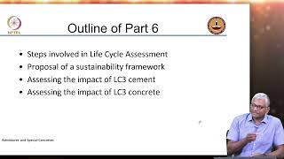 Mineral Admixtures  CASH analysis in blended system and Life cycle assessment of concrete  Part 1 [upl. by Enixam]