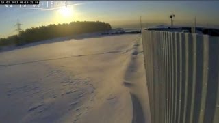 Mejores imagenes del meteorito caído en RusiaCheliábinskUrales [upl. by Griffie]