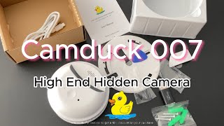 Camduck Hidden Smoke Detector Camera MODEL 007  Full Review spycam hiddencamera security tech [upl. by Ettevy686]