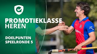 Promotieklasse Heren 💥  Doelpunten Speelronde 5 20232024 [upl. by Daenis103]