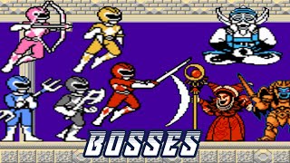 Power Rangers 2 Nes  All Bosses No Damage [upl. by Antoinette545]