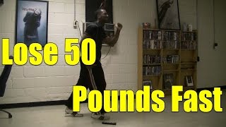 Lose 50 Pounds Fast in 5 months  SkiStep HIIT Workout 1 [upl. by Lanuk]