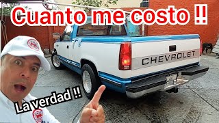 Cuanto cuesta una camioneta usada chevrolet cheyenne 1993 pickup trucks for sale tianguis de autos [upl. by Salim948]