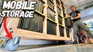 How To Build Mobile Garage Storage [upl. by Frasco]