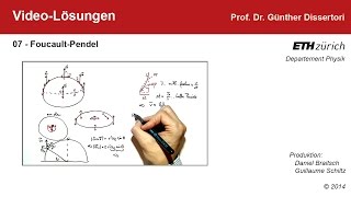 07 Videolösung zum FoucaultPendel [upl. by Chariot172]