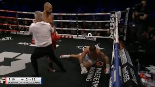 BREAKING CHRIS EUBANK JR vs LIAM WILLIAMS  FULL FIGHT amp TKO REACTION EUBANK JR vs WILLAIMS [upl. by Bambi]