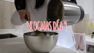 VLOGMAS DÍA 9  Hacemos galletas de chocolate blanco  Rebeca Terán [upl. by Simetra375]