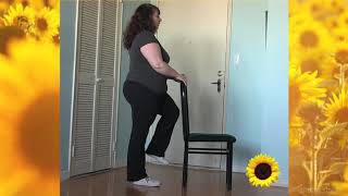 Standing Exercises With Chair for Balance amp Range of Motion [upl. by Serena]