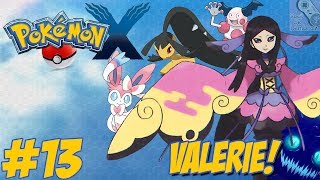 Pokémon X  Nova Jornada 13  Scary House  Nova Cidade  Enfrentando Valerie [upl. by Tteirrah]