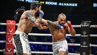 BKFC 56 MIKE PERRY VS EDDIE ALVAREZ FULL FIGHT [upl. by Rexferd]