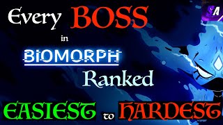 All Biomorph Bosses Ranked Easiest to Hardest [upl. by Notneuq558]