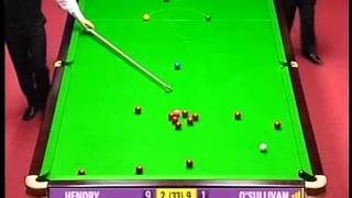 2004 World Snooker Championship SF Ronnie OSullivan vs Stephen Hendry Session 2 BBC [upl. by Latsyrcal991]