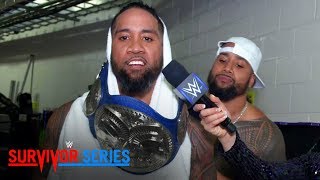 The Usos declare themselves the best in the tag division Exclusive Nov 19 2017 [upl. by Niotna577]