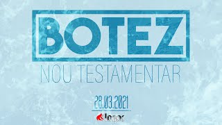 Botez nou testamentar  28032021 am  Logos Gleisdorf LIVE [upl. by Nate]