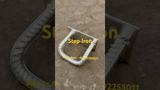 Galvanized Steel Step Iron Ladder stepiron manholestepladder stepladder [upl. by Keldon]