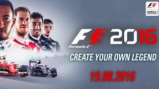 FORMEL 1 2016 BAKU HOTLAP GAMEPLAY  RELEASE  D RICCIARDO  J PALMER PLAY F1 2016 german [upl. by Cece]