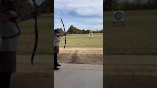 Archery evening practice recurve barebow 13102024 [upl. by Ailedroc675]