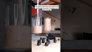 How to make epic grapes Smoothie recipe you need to trysmoothieeasyrecipeshealthylifestyleshorts [upl. by Virginia832]