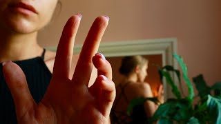 ASMR Positive Affirmations Soft Spoken  Hand Movements  Face Touching [upl. by Ailecec]