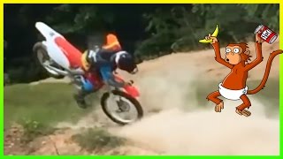 Dirt Bike Vs Snow Mobile Vs ATV Fails amp Crashes [upl. by Tanah]