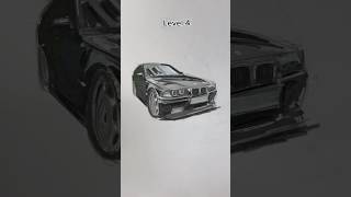 BMW E36 по уровням drawing bmw art [upl. by Nylarac]