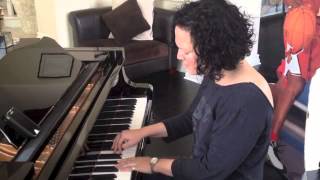 Alison Wedding quotJust Let Goquot Original song played on Brian McKnights piano [upl. by Bunder]