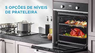 Forno Elétrico de Embutir 80L Digital Midea [upl. by Unders]