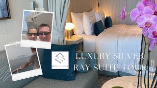 Silversea Silver Ray Luxurious Suite Tour  Brand New Cruise Ship Experience [upl. by Wiltshire]