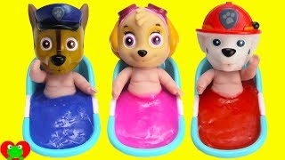 Paw Patrol Baby Slime Surprises [upl. by Nnaoj]