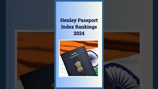 Henley passport index Rankings 2024 [upl. by Nattie501]