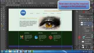 Complete PSD to HTML5 Conversion Tutorial [upl. by Ytsur]