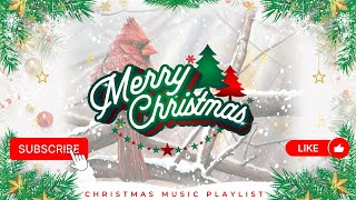 Beautiful Christmas Music Christmas Art Screensaver Christmas Ambience Vintage Christmas Songs [upl. by Otrebireh]