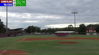 Vol State Baseball vs Cumberland JV 20240918 [upl. by Christalle24]