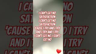 I Cant Get no Satisfaction Lyrics by the Rolling Stone Released 1965 [upl. by Ernaldus]