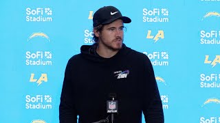 Justin Herbert Postgame Press Conference vs Bengals  LA Chargers [upl. by Cordey]