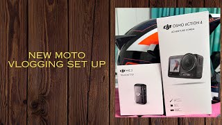 New Moto Vlogging Set up [upl. by Yelsiap]