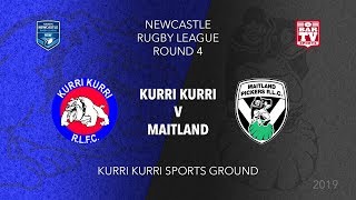 2019 Newcastle RL  Round 4  Kurri Kurri Bulldogs v Maitland Pickers [upl. by Razatlab772]