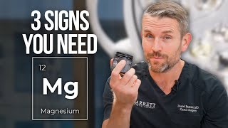 3 Signs You’re Not Getting Enough Magnesium [upl. by Cozza]