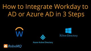 How to Integrate Workday to Active Directory or Azure AD in 3 Steps [upl. by Grogan]