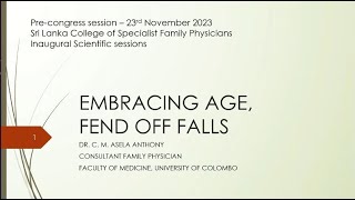 Falls Prevention in Elderly [upl. by Ahset]