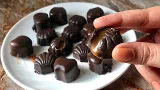 Caramel filled chocolates recipe [upl. by Fleming]