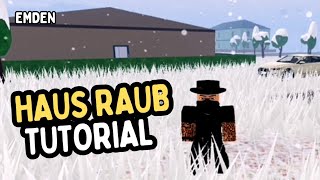 HAUS RAUB TUTORIAL  Emergency Emden Roblox [upl. by Nylirem]